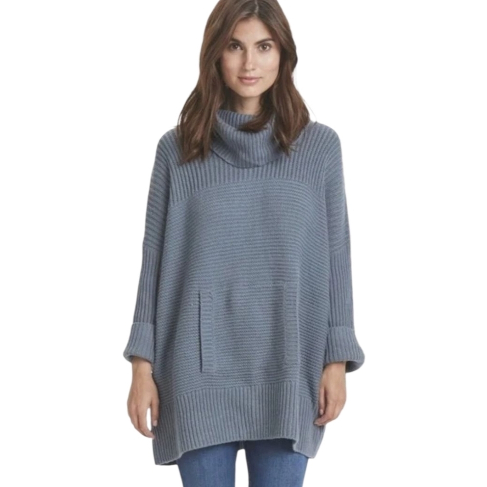 Part Two Tocca Light Blue Cowl Neck Sweater Size XS